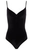 Pinch-Front:  VELVET BLACK