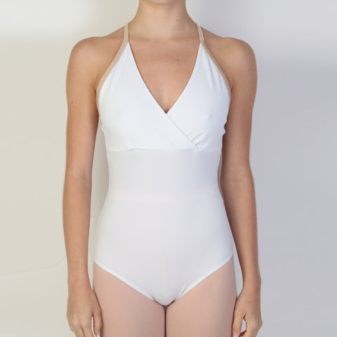 X Front: WHITE/NUDE