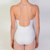 X Front: WHITE/ANTIQUE ROSE