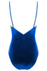 Pinch-Front:  VELVET ROYAL BLUE