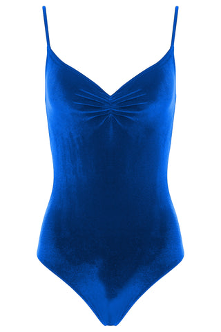 Pinch-Front:  VELVET ROYAL BLUE